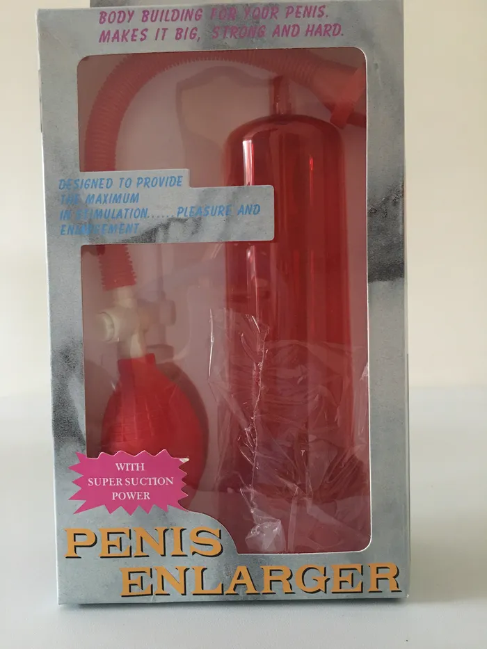 Adult Time NZ Penis Enlarger Pneumatic Massager Red Vibrators
