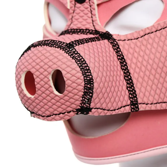 Daytona Vibrators Neoprene Pig Mask Pink
