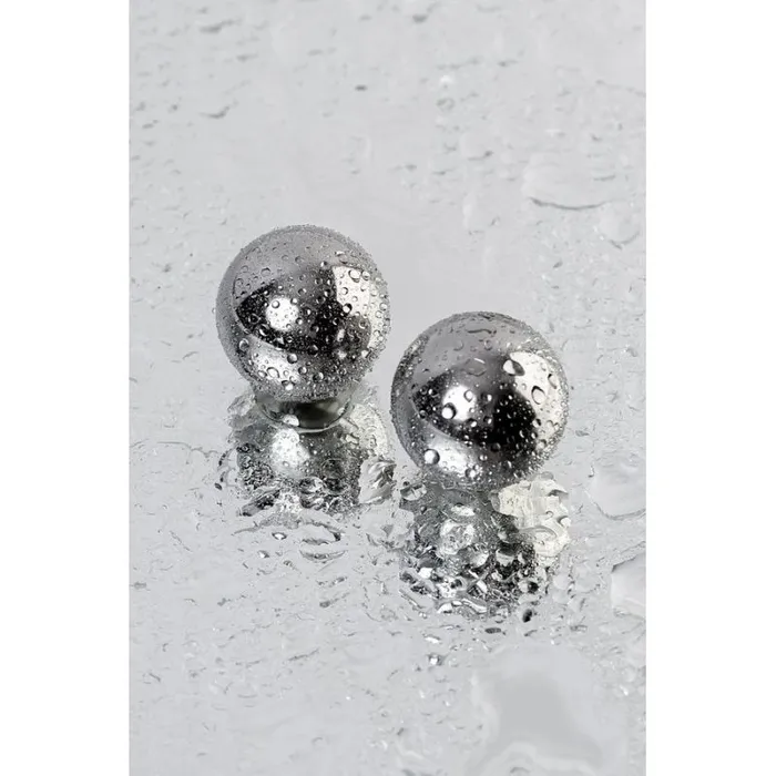 Dildos Metal Silver Metal 2 Pc Vaginal Balls 25cm