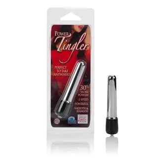 Female Sex Toys Seductucom Power Tingler Mini Massager Silver