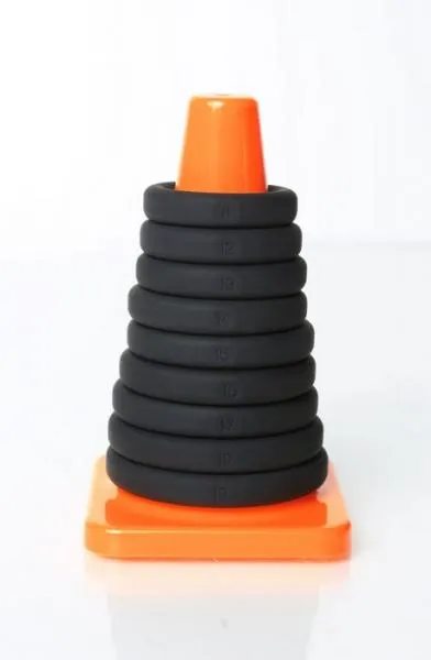 Perfect Fit Anal Play Zone Kit Black 9 Rings And Storage Cone Perfect Fit Anal Play Zone Kit Black 9 Rings And Storage Cone