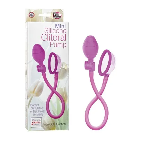Seductucom Female Sex Toys Mini Silicone Clitoral Pump Pink Seductucom Female Sex Toys Mini Silicone Clitoral Pump Pink