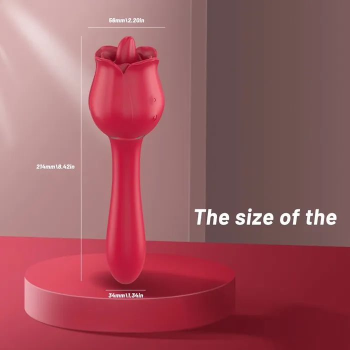 Vibrators OOTYEMO Oral Stimulation Rose Toy
