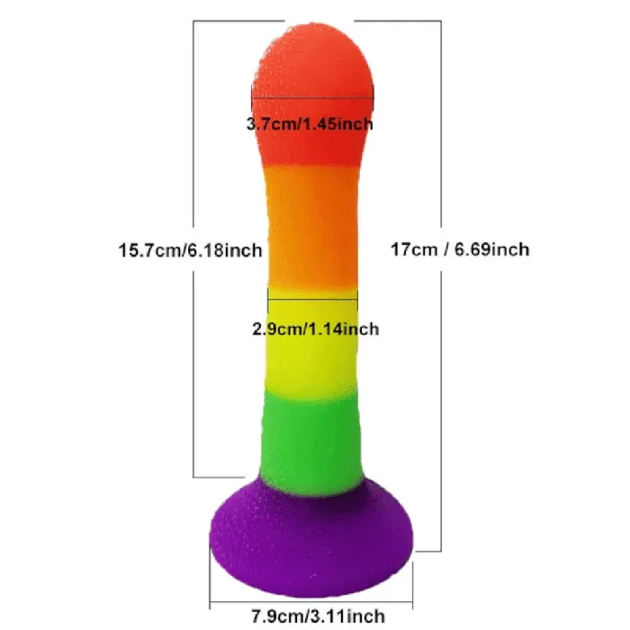 Anal mysite Rainbow Pspot Anal Dildo