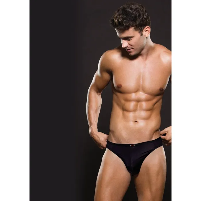 Envy Anal Envy Microfiber Thong Black XXL