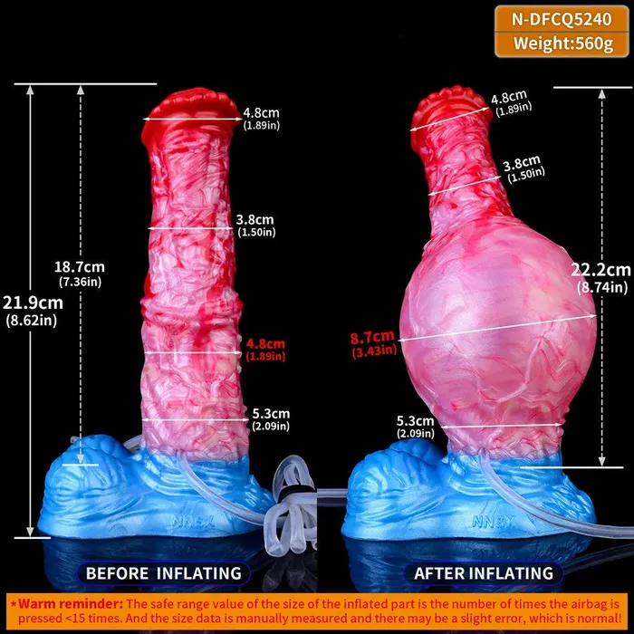 Female Sex Toys Horse Penis Inflatable Ejaculation Dildo mysite