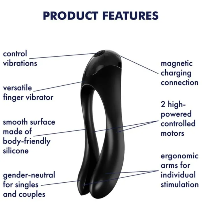 Satisfyer Candy Cane Finger Vibrator Satisfyer Pro Vibrators