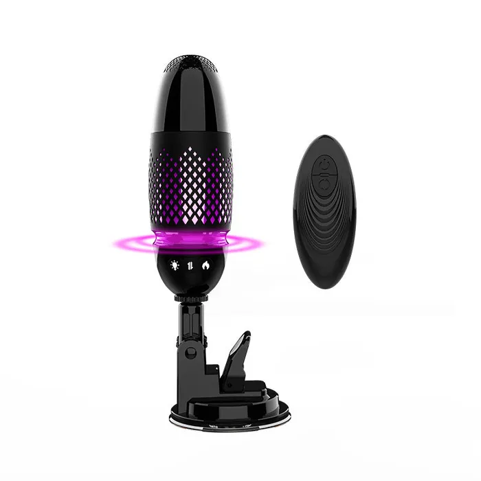 DB Female Sex Toys DIBE Remote Control Sex Machine Auto Thrusting Heating Dildo Vibrator