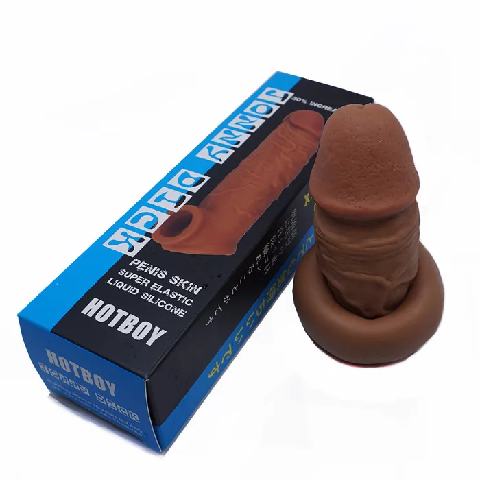 HOTBOY Penis Sleeve Extender Silicone Extension Dildo HOTBOY Male Sex Toys