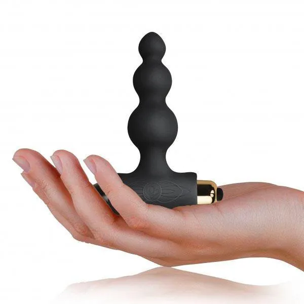 Rocks Off Bubbles Petite Sensations Black Butt Plug Rocks Off Ltd Anal