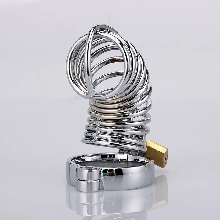 RY RY Metal Male Chastity Cage Penis Cage Cock Cage 3 Ring Size Male Sex Toys