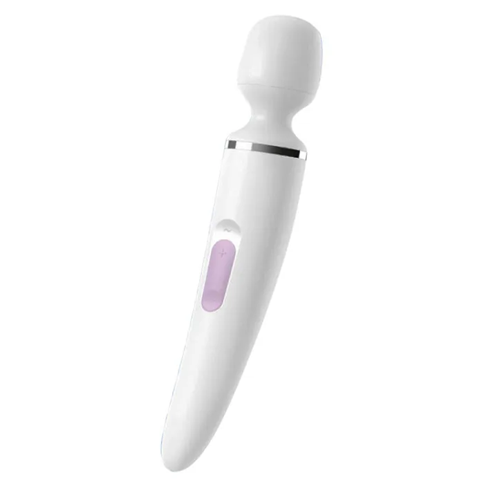 Satisfyer Vibrators Satisfyer Wander Woman White Wand Body Massager Clitoral Vibrator Satisfyer Vibrators Satisfyer Wander Woman White Wand Body Massager Clitoral Vibrator