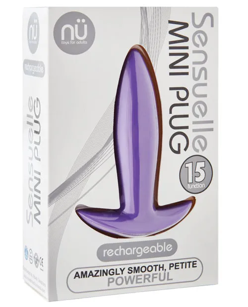 Anal Novel Creations Usa INC Sensuelle Mini Butt Plug