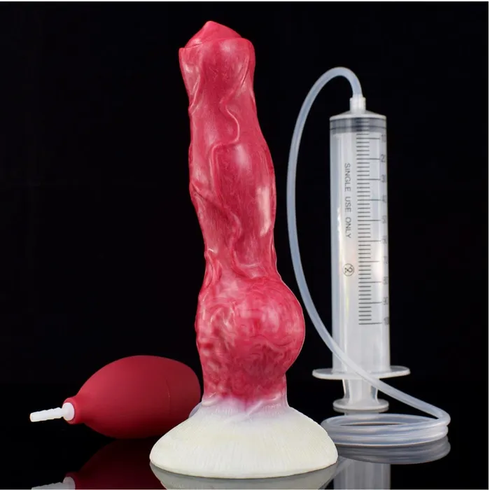 Dildos Spanksy Squirting Ejaculating Dildo Alien Sex Toy Fantasy Premium Silicone 75 Inches