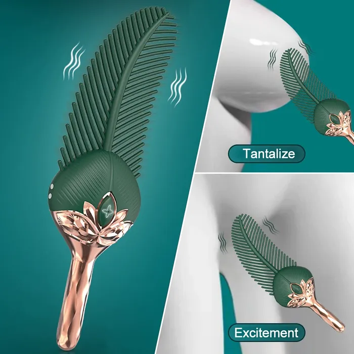 Female Sex Toys Lets Stay In Co Feather Vibrator