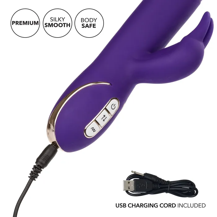 Jack Rabbit Signature Silicone Thrusting Rabbit CalExotics Female Sex Toys Jack Rabbit Signature Silicone Thrusting Rabbit CalExotics Female Sex Toys