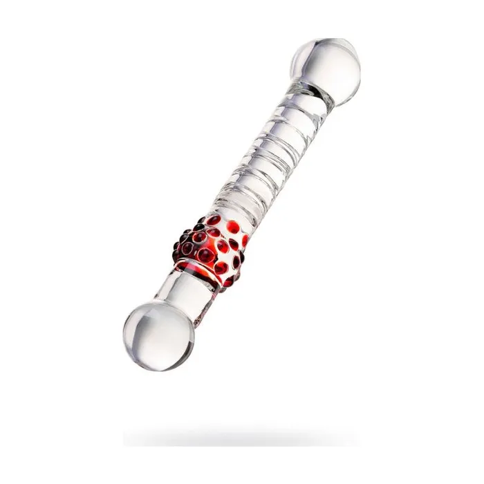 Sexus Glass Dildos Sexus Glass Dildo Duo Bulb 22cm