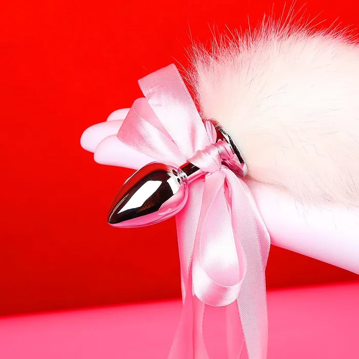 Anal The Kinky Peach Pretty Pink Pet Butt Plug Tail