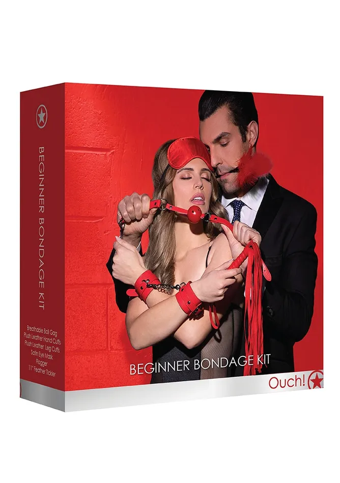 Beginners Bondage Kit Red Shots America Couples