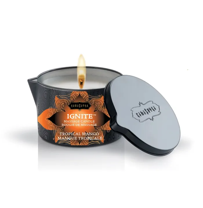 Couples Kama Sutra IGNITE MASSAGE OIL CANDLE