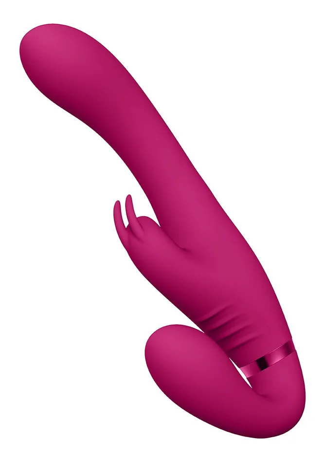 Shots America Suki Vibrating Strapless Strapon Rabbit Female Sex Toys