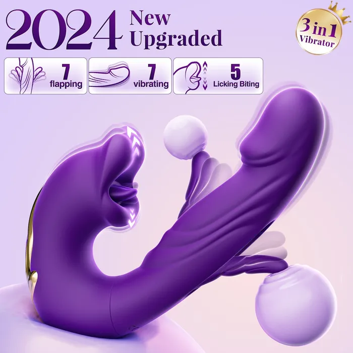 Sohimi Vibrators KOXTEN 2024 New Upgraded Flapping and Licking Suction Sex Toy Vibrator Sohimi Vibrators KOXTEN 2024 New Upgraded Flapping and Licking Suction Sex Toy Vibrator