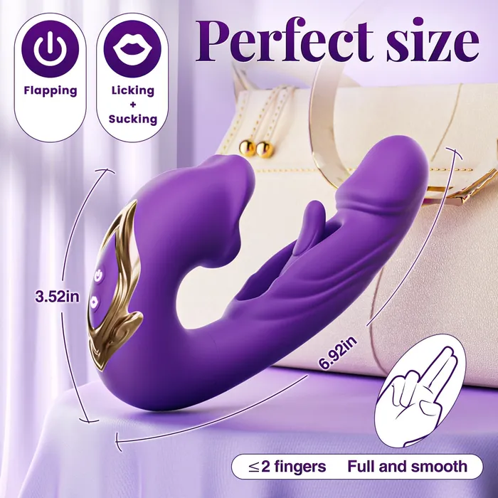 Sohimi Vibrators KOXTEN 2024 New Upgraded Flapping and Licking Suction Sex Toy Vibrator Sohimi Vibrators KOXTEN 2024 New Upgraded Flapping and Licking Suction Sex Toy Vibrator