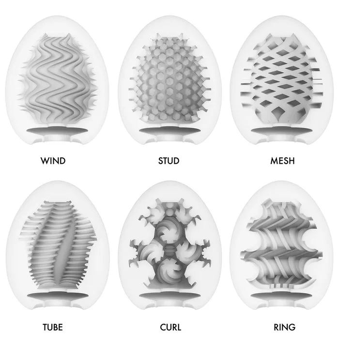 Tenga Easy Beat Egg 6 Pack Wonder Mens Masturbator Tenga Male Sex Toys