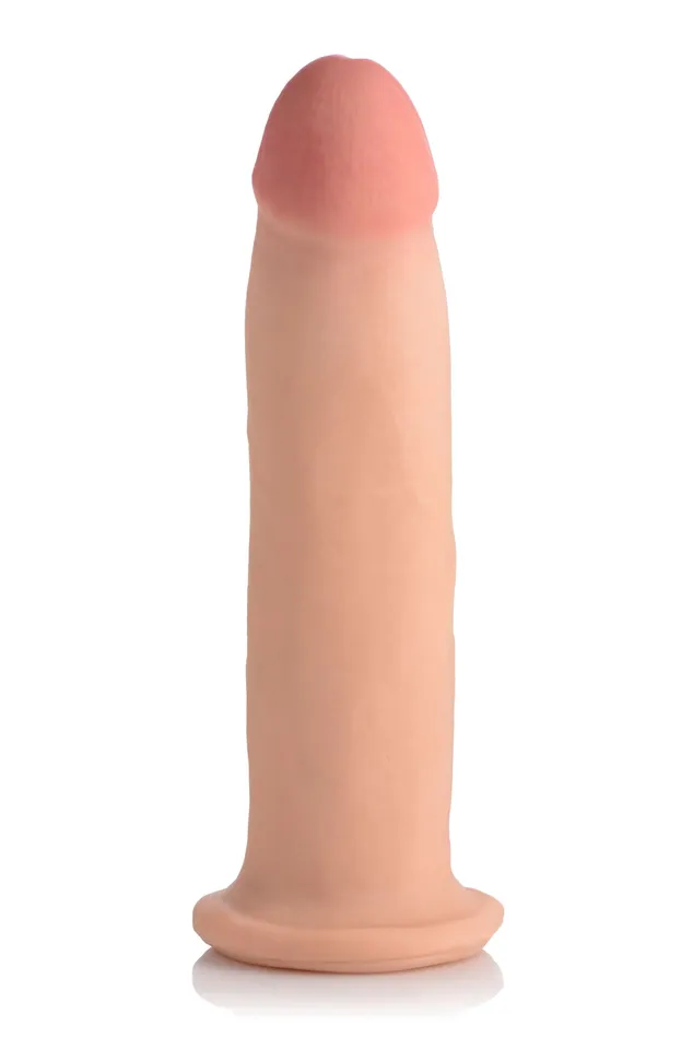 XR Brands Dual Layer Suction Cup Dildo Dildos