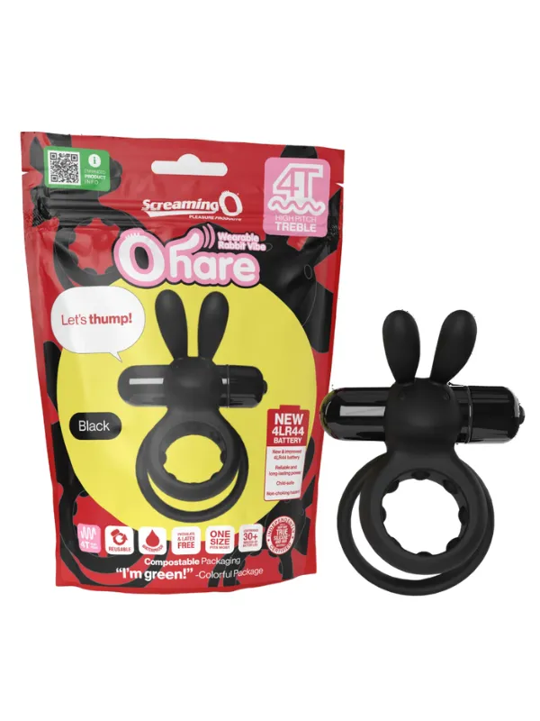 Couples NNN Retail Ltd ScreamingO 4T O Hare Vibrating Cock Ring