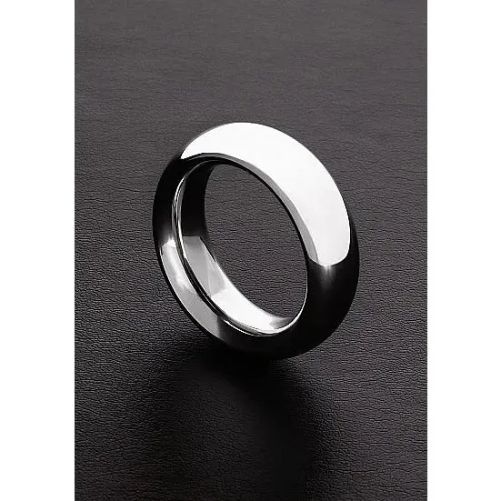 Donut Stainless Steel Cock Ring 45mm55mm Triune Male Sex Toys