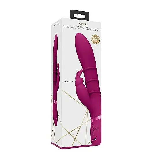 VIVE Sora Up Down Stimulating Rings GSpot Rabbit Vive Vibrators